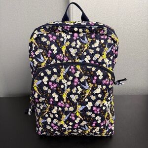Vera Bradley x Disney Tinker Bell Essential Large Backpack NWT
